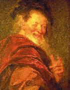 Antoine Coypel Democritus painting